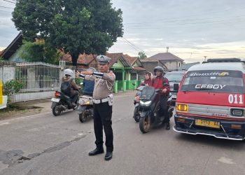 Unit Lantas Tekankan Pelayanan Prima dalam Gatur Lalin di Wilayah Hukum Jatiluhur