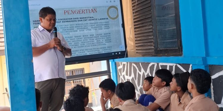 Bentengi Pelajar dari Narkoba dan Kekerasan, Polres Purwakarta Hadir Langsung di SMP Satap Cibinong