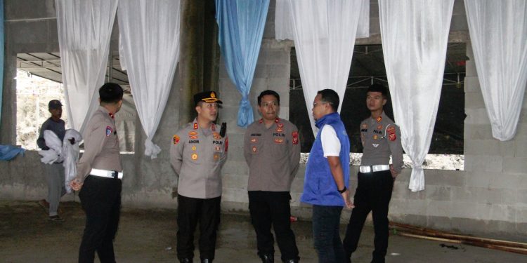Jelang Kunker Kapolri dan HUT KSPSI ke-53, Kapolres Purwakarta Cek Langsung Kesiapan Pusdiklat SPSI Jatiluhur