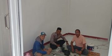 Sambang warga Bhabinkantibmas Polsek Kiarapedes