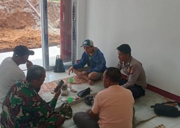 Sinergitas TNI-POLRI  Polsek Kiarapedes