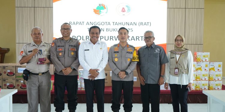 Gelar RAT, Primkopol Polres Purwakarta Dorong Transparansi dan Kesejahteraan Anggota
