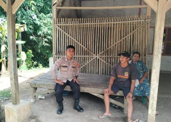 Bhabinkamtibmas Desa Cijati Sambangi Aparatur Desa, Perkuat Sinergitas dan Kesiapsiagaan