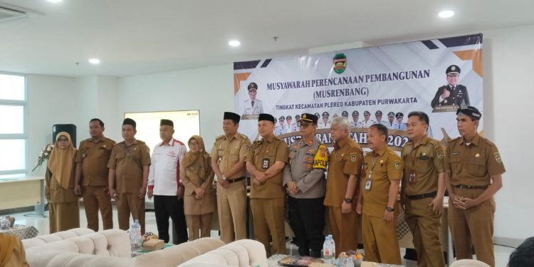Sinergitas Lintas Sektoral, Kapolsek Plered Hadiri Musrenbang Kecamatan
