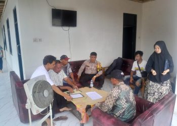 Sambang Warga, Polsek Plered Sampai Imbauan Kamtibmas Ke Masyarakat