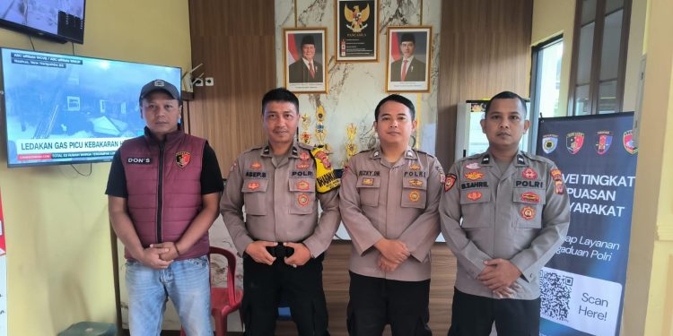 Bentuk Pelayanan Ke Masyarakat, Polsek Plered Maksimalkan Sistem Pengamanan Mako