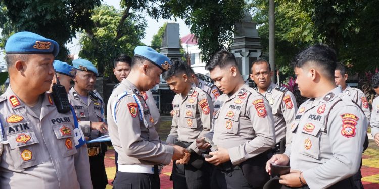 Propam Polda Jabar Tegakkan Disiplin, Personel Polres Purwakarta Jalani Ops Gaktibplin