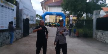 Bhabinkamtibmas Amankan Kegiatan Fun Run 6K di Wilayah Pondok Salam