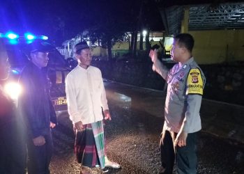 Giat Bhabinkamtibmas Sambang Warga Desa Binaan Sekaligus Himbauan Kamtibmas