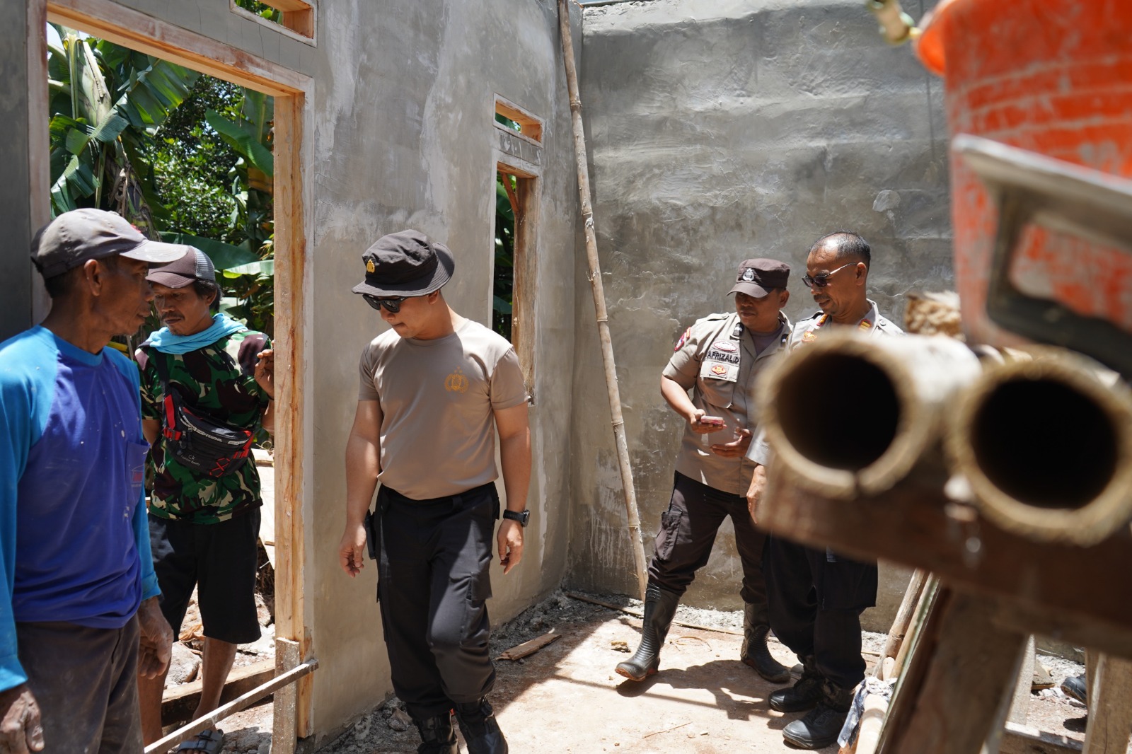 Kapolres Purwakarta Tinjau Rutilahu di Campaka untuk Pastikan Program Sosial Tepat Sasaran