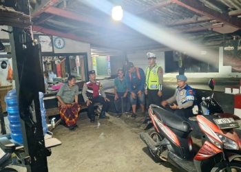 Sasar Titik Rawan, Polsek Cibatu Tingkatkan Patroli Jelang Sahur