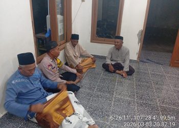 Polsek Bungursari Polres Purwakarta Gelar TARLING di Desa Cinangka, Perkuat Harkamtibmas Selama Ramadhan