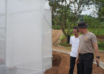 Kapolres dan Bupati Tinjau Pembangunan Green House, Perkuat Komitmen Ketahanan Pangan di Purwakarta