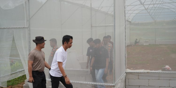 Kapolres Purwakarta Tinjau Kebun Ketahanan Pangan, Wujud Nyata Dukung Program Nasional