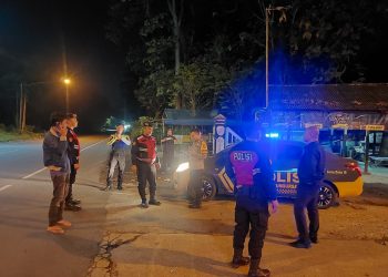 Patroli Gabungan Jelang Sahur, Polres Purwakarta Amankan Bungursari dari Tawuran dan Gangguan Kamtibmas