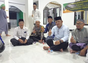 Bhabinkamtibmas Polsek Pasawahan Laksanakan Tarawih Keliling di Kecamatan Pondok Salam