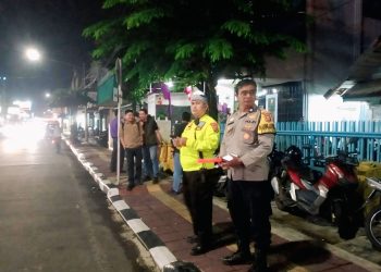 Kapolsek Purwakarta Kota Pimpin Pengamanan Paskah di Gereja Kristus Purwakarta