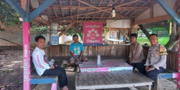 Bhabinkamtibmas Polsek Bungursari Polres Purwakarta Aktifkan Siskamling Bersama Warga