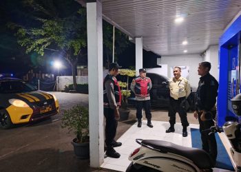 Polsek Cibatu Tingkatkan Pengawasan di Objek Vital Perbankan Melalui Patroli Dialogis