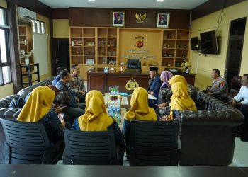Kapolres Purwakarta Terima Silaturahmi AKSPI, Perkuat Komitmen SPMB Transparan dan Kondusifitas Pendidikan