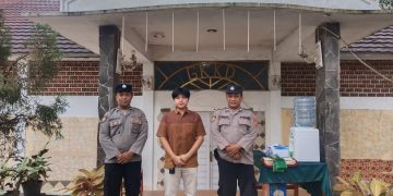 Berikan Rasa Aman Beribadah, Polsek Bungursari Polres Purwakarta Laksanakan Monitoring Ibadah Minggu Gereja