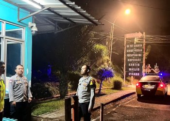 Antisipasi Kejahatan Malam, Polsek Plered Gencar Lakukan Patroli Ke Seluruh Wilayah