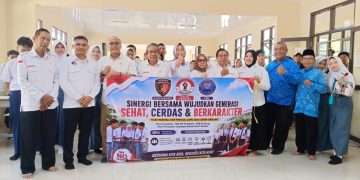 Bentengi Pelajar dari Ancaman Narkoba, Satres Narkoba Polres Purwakarta Gelar Sosialisasi P4GN di SMA 1 Pasundan