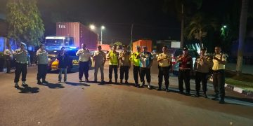 Patroli Lintas Wilayah Rayon I, Polsek Bungursari Bersama Campaka dan Cibatu Persempit Ruang Gerak Pelaku Kejahatan