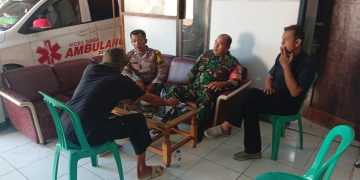Bangun Komunikasi, TNI–Polri dan Warga Desa Cinangka Perkuat Benteng Kamtibmas dari Tingkat Lingkungan