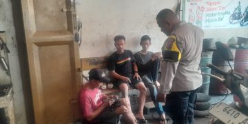 Polsek Pasawahan Ajak Bengkel Motor Jadi Mitra Cegah Peredaran Barang Hasil Kejahatan
