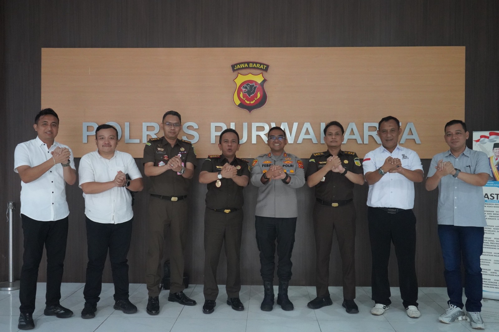 Silaturahmi Kapolres Purwakarta dengan Kajari, Perkuat Sinergi Aparat Penegak Hukum