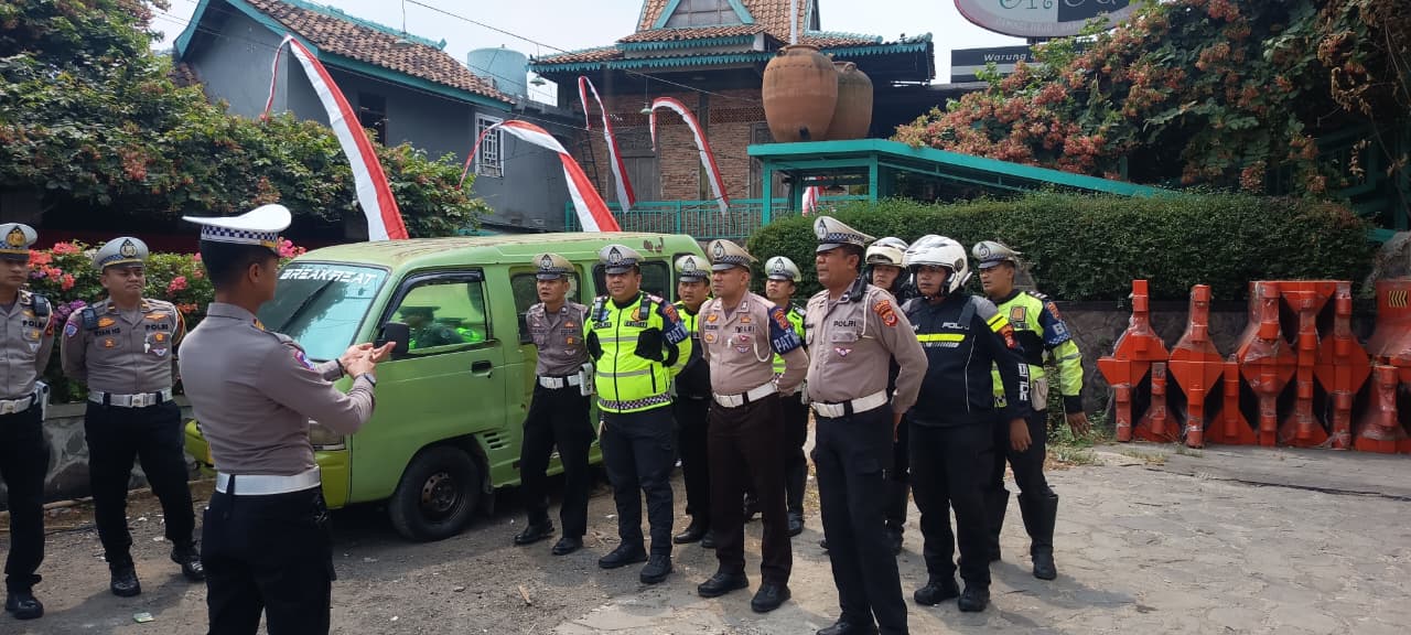 Satlantas Polres Purwakarta Siapkan Pengamanan Jalur Kunjungan Menteri ESDM dan Delegasi Jerman