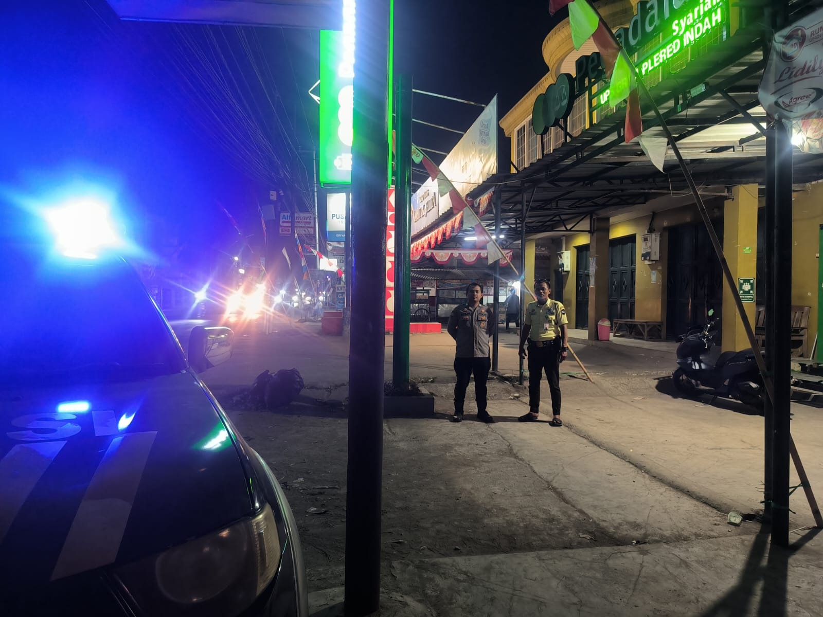 Petugas Jaga Malam Tak Sendiri, Polsek Plered Sosialisasikan Hotline 110 untuk Perkuat Konektivitas Keamanan