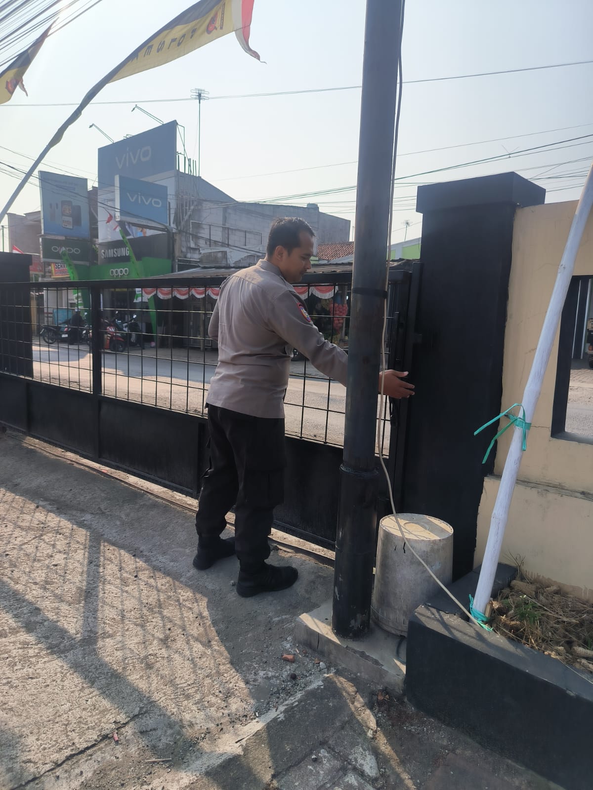 Maksimalkan Sistem Pengamanan Mako, Polsek Plered Berikan Pelayanan Prima Ke Masyarakat