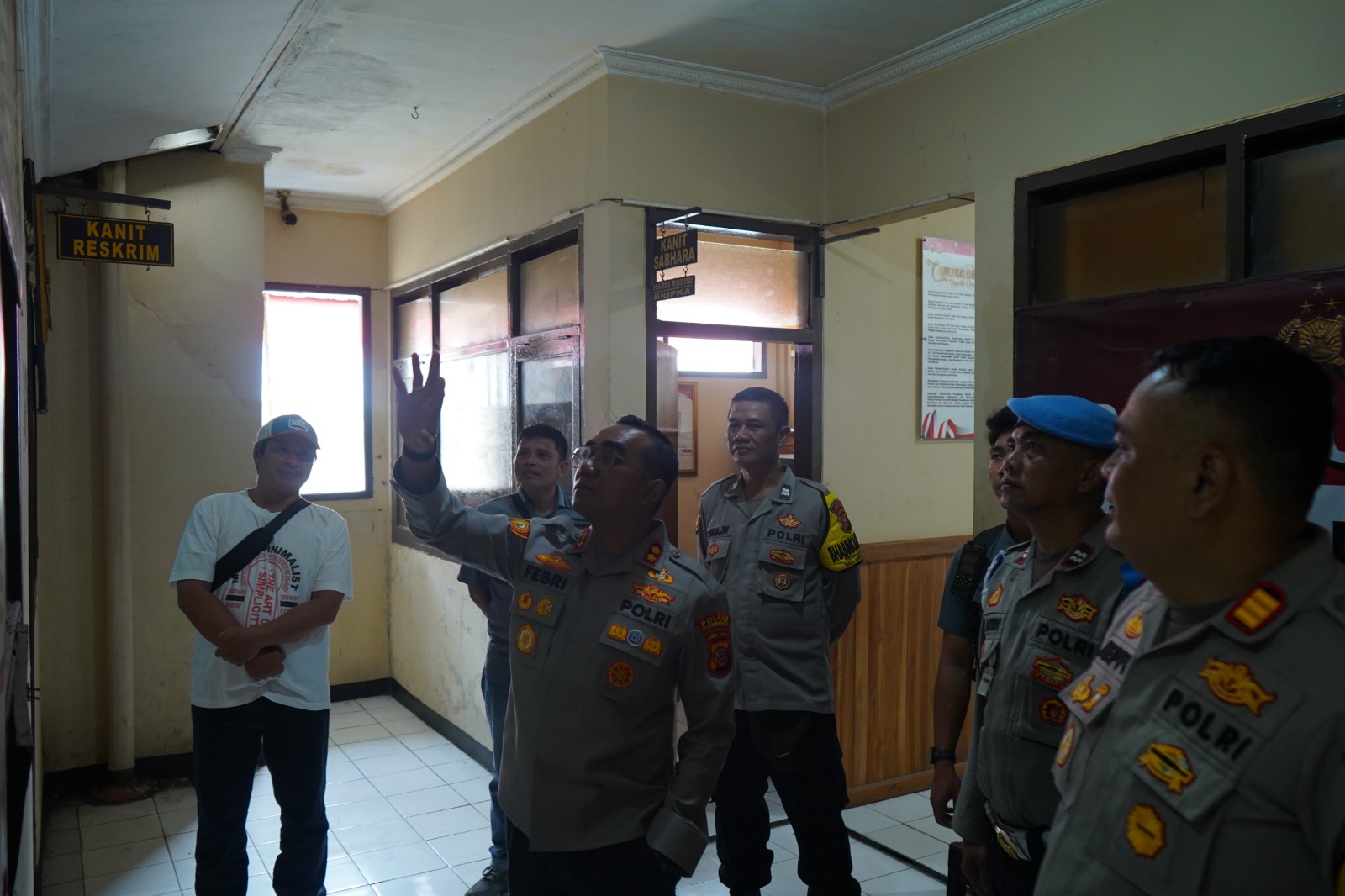 Kunjungi Polsek Wanayasa, Kapolres Purwakarta Tekankan Pelayanan Humanis dan Profesional