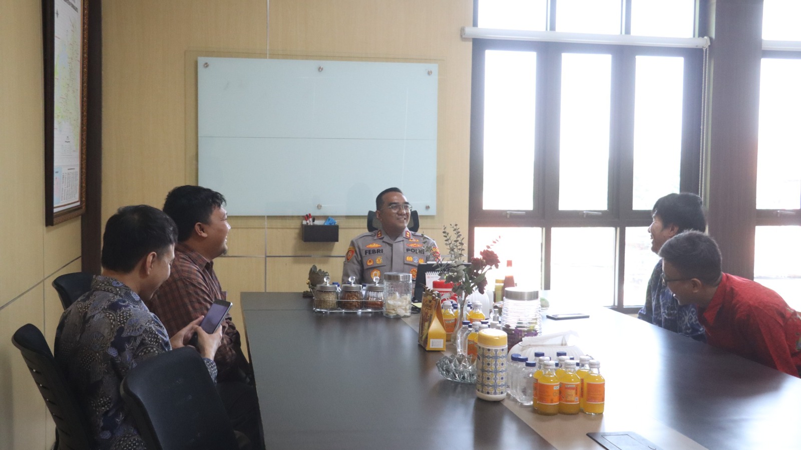 Perkuat Komunikasi dengan Elemen Masyarakat, Kapolres Purwakarta Silaturahmi Bersama Alumni GMNI
