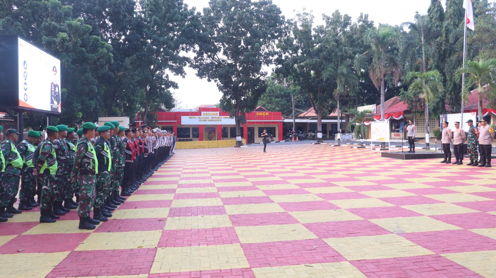 Kapolres Purwakarta Pimpin Apel Pengamanan Final Piala Presiden 2026, TNI-Polri Siap Jaga Kondusivitas
