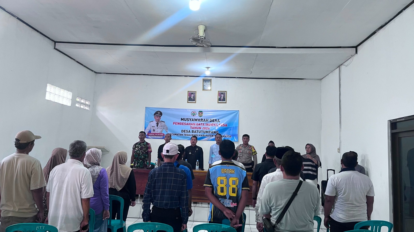 Kawal Transparansi Data Desa, Bhabinkamtibmas Polsek Plered Hadiri FGD Indeks Desa 2026