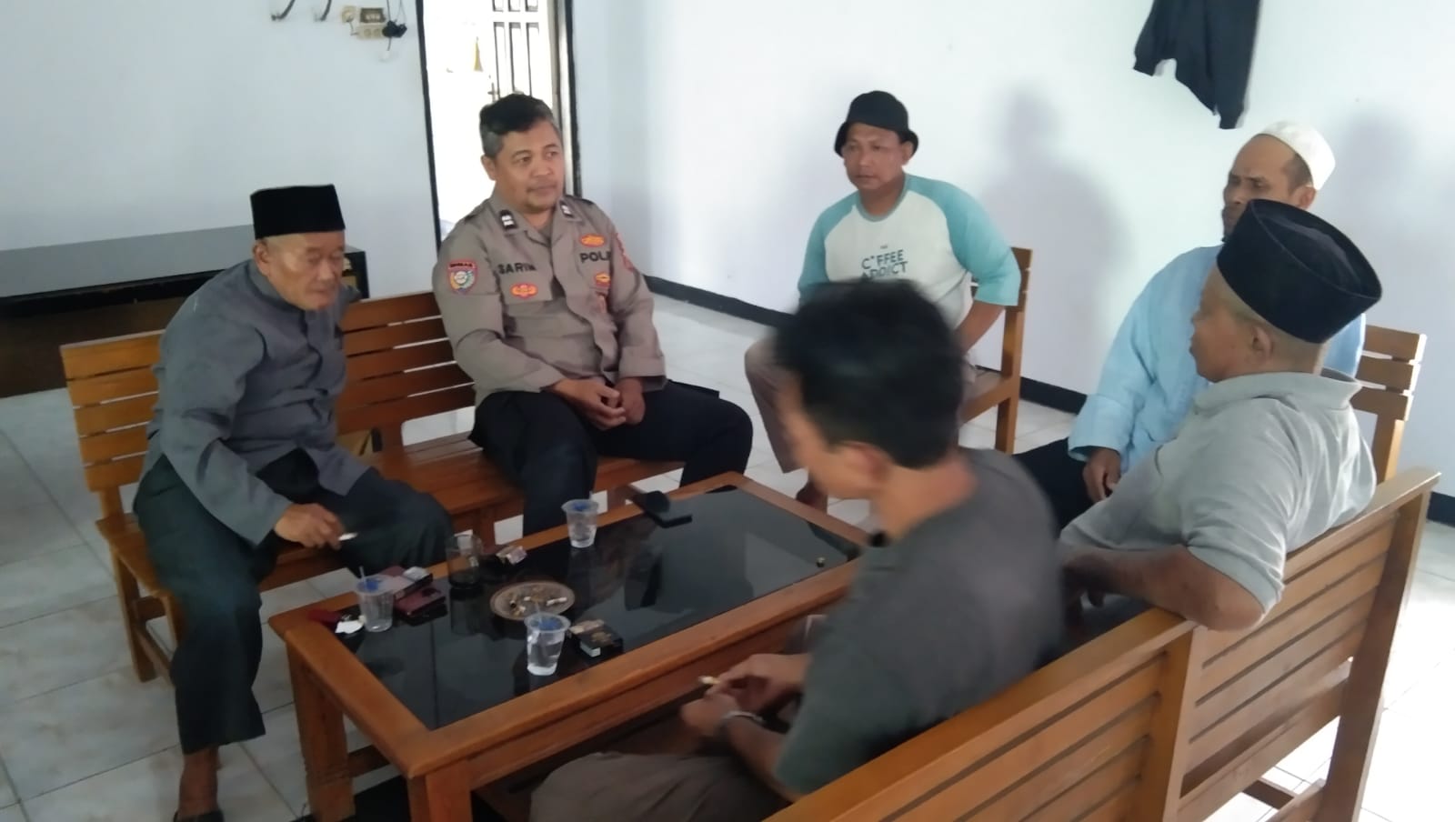 Ajak Warga Jaga Kamtibmas, Polsek Plered Gelar Kegiatan Sambang Warga
