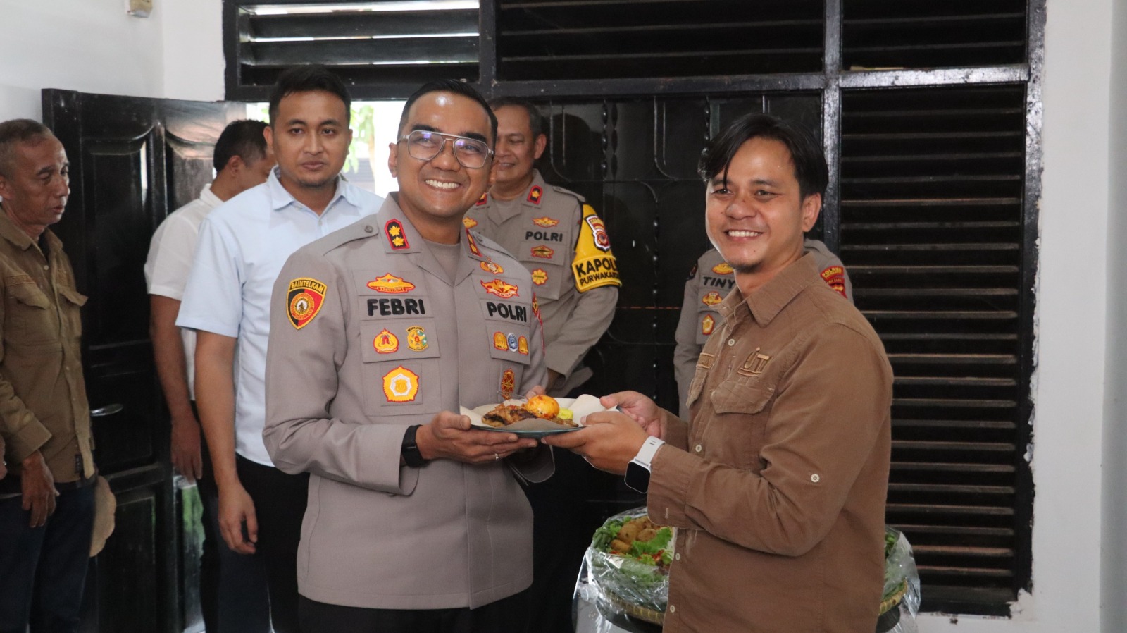 Kapolres Purwakarta Sambangi IJTI Kopdar Purwasuka, Perkuat Kemitraan Polri dan Media