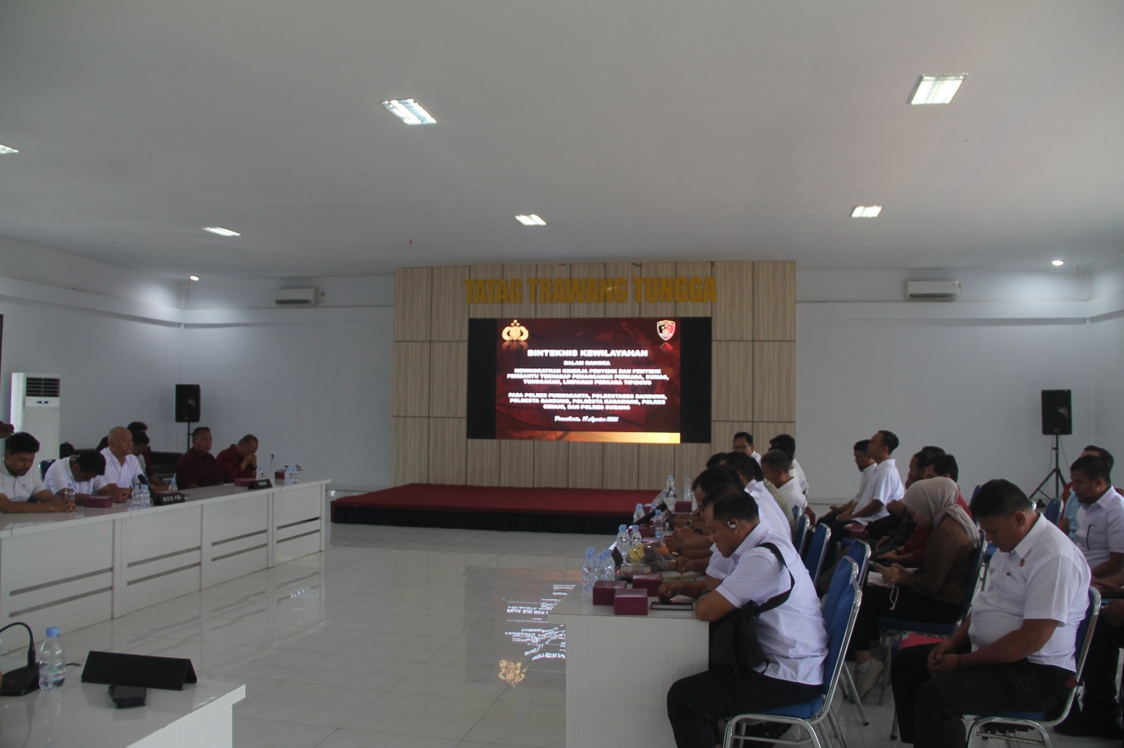 Wakapolres Purwakarta Terima Tim Binteknis Kewilayahan, Perkuat Kinerja Penyidik Tipidsus