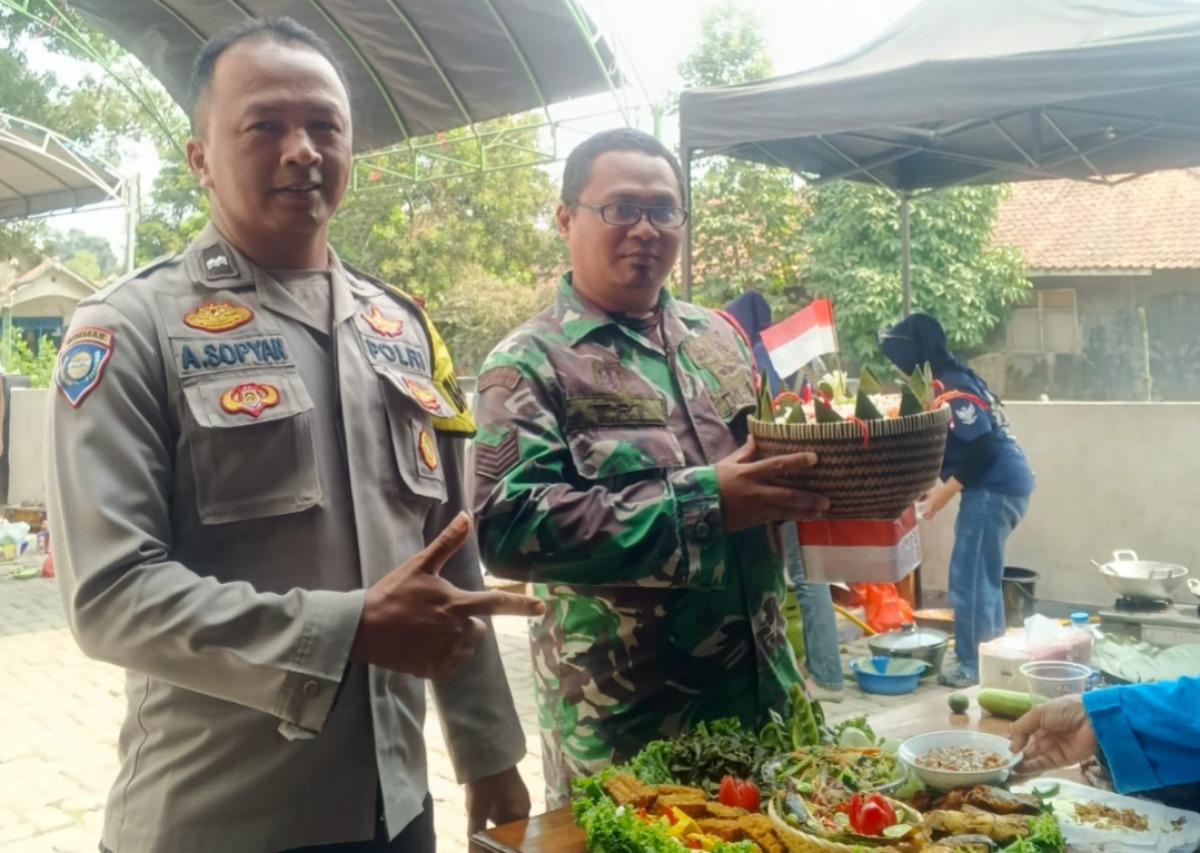 Semarak HUT RI ke-80, TNI-Polri Bersama Warga Bangun Kebersamaan dan Kerukunan