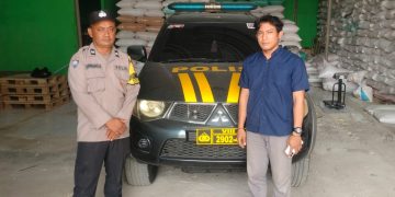 Dari Lahan Menuju Distribusi, Bhabinkamtibmas Polsek Campaka Kawal Tahapan Penting Ketahanan Pangan