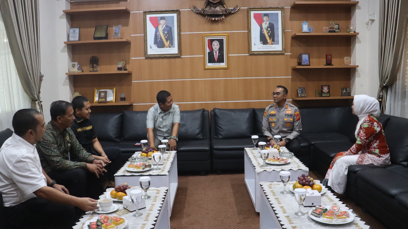 Kapolres Purwakarta Perkuat Sinergi dengan DPRD, Bahas Kamtibmas