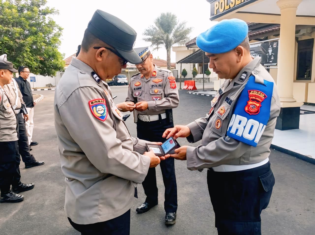 Sebelum Menertibkan Masyarakat, Polsek Purwakarta Kota Pastikan Personelnya Tertib Lebih Dulu