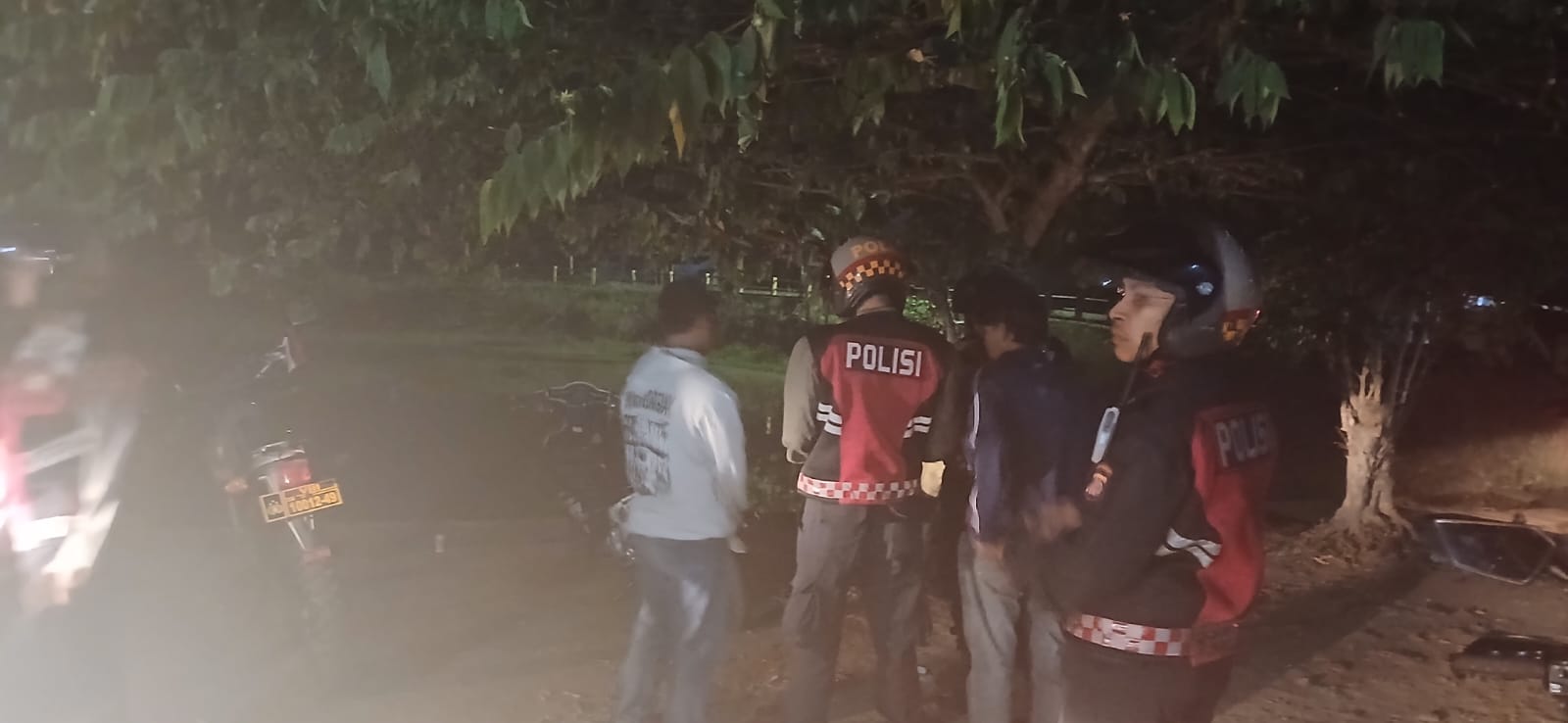 Patroli Dini Hari, Sat Samapta Polres Purwakarta Sasar Jalan Sepi Menuju Situ Cigangsa