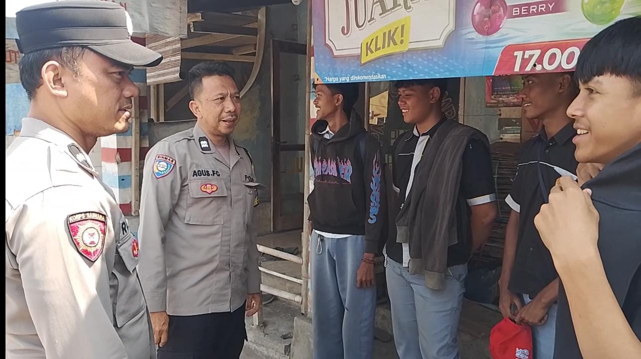 Patroli KRYD di Jatiluhur, Polisi Sapa Pelajar dan Cegah Tawuran hingga Geng Motor