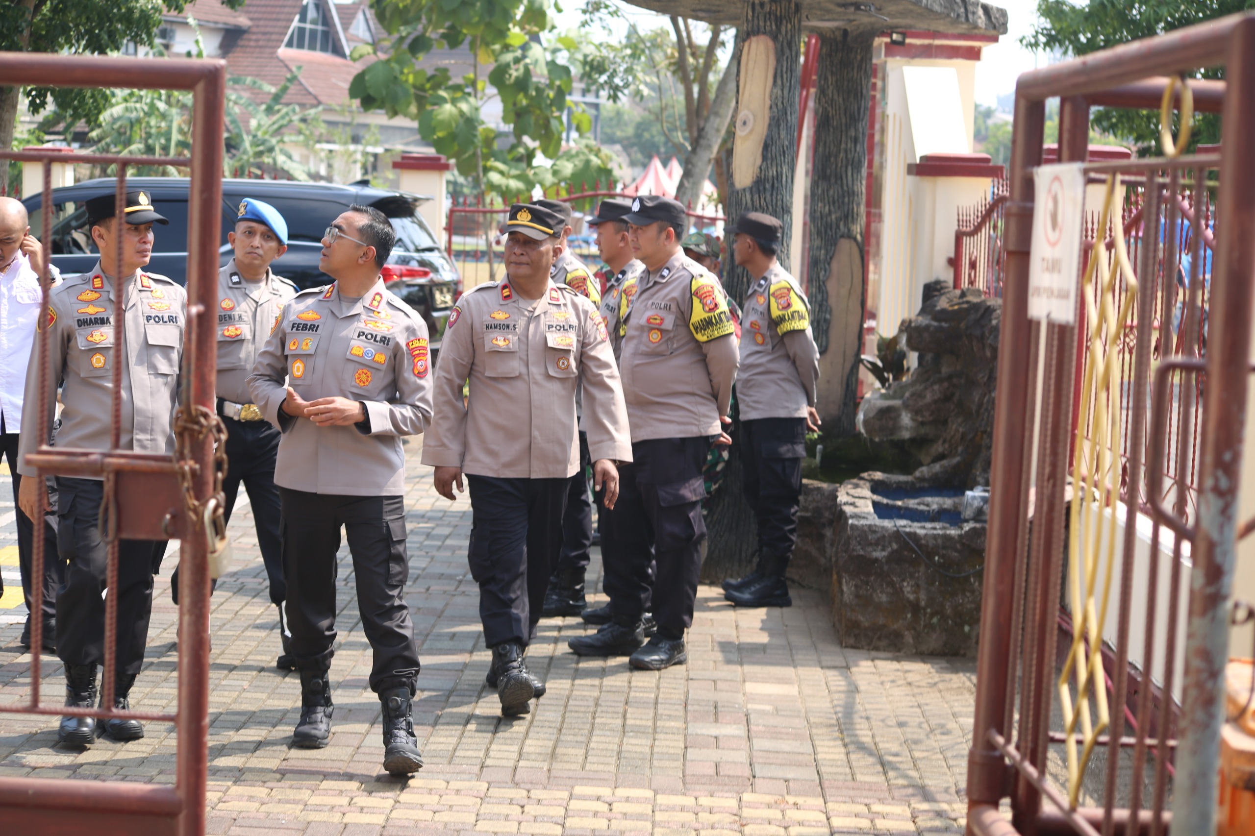 Kapolres Purwakarta Kunjungi Polsek Cibatu, Perkuat Kesiapan Personel dalam Semangat Jaga, Rawat Jawa Barat