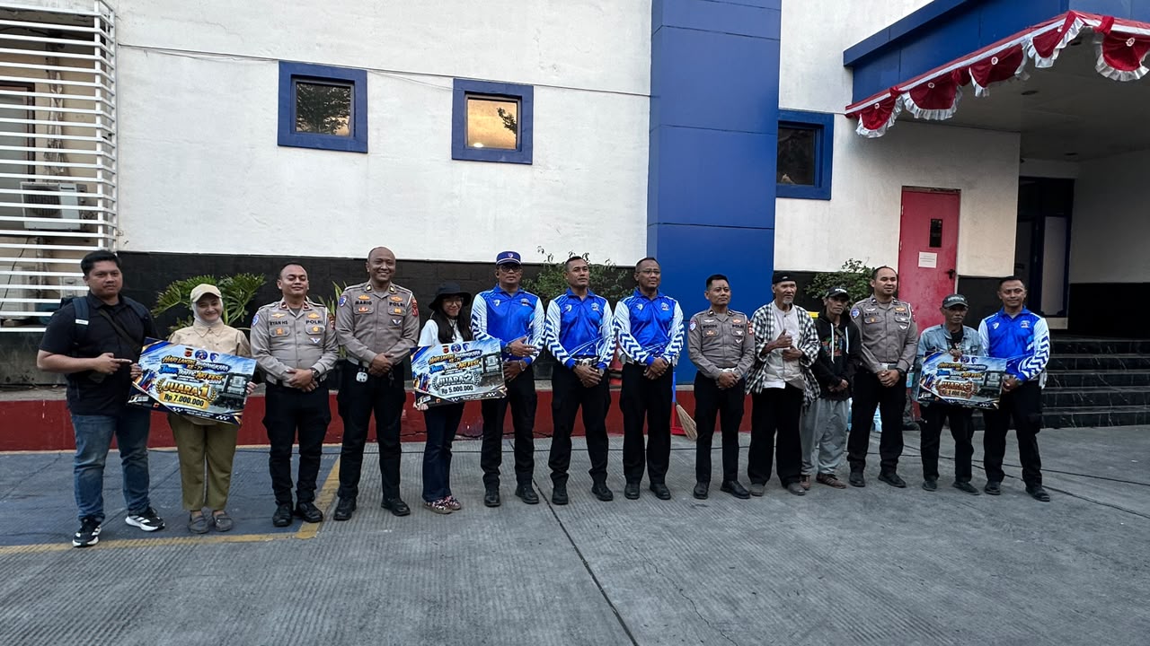 Bukan Sekadar Coretan, Mural Polres Purwakarta Sabet Juara 1 Tingkat Jawa Barat