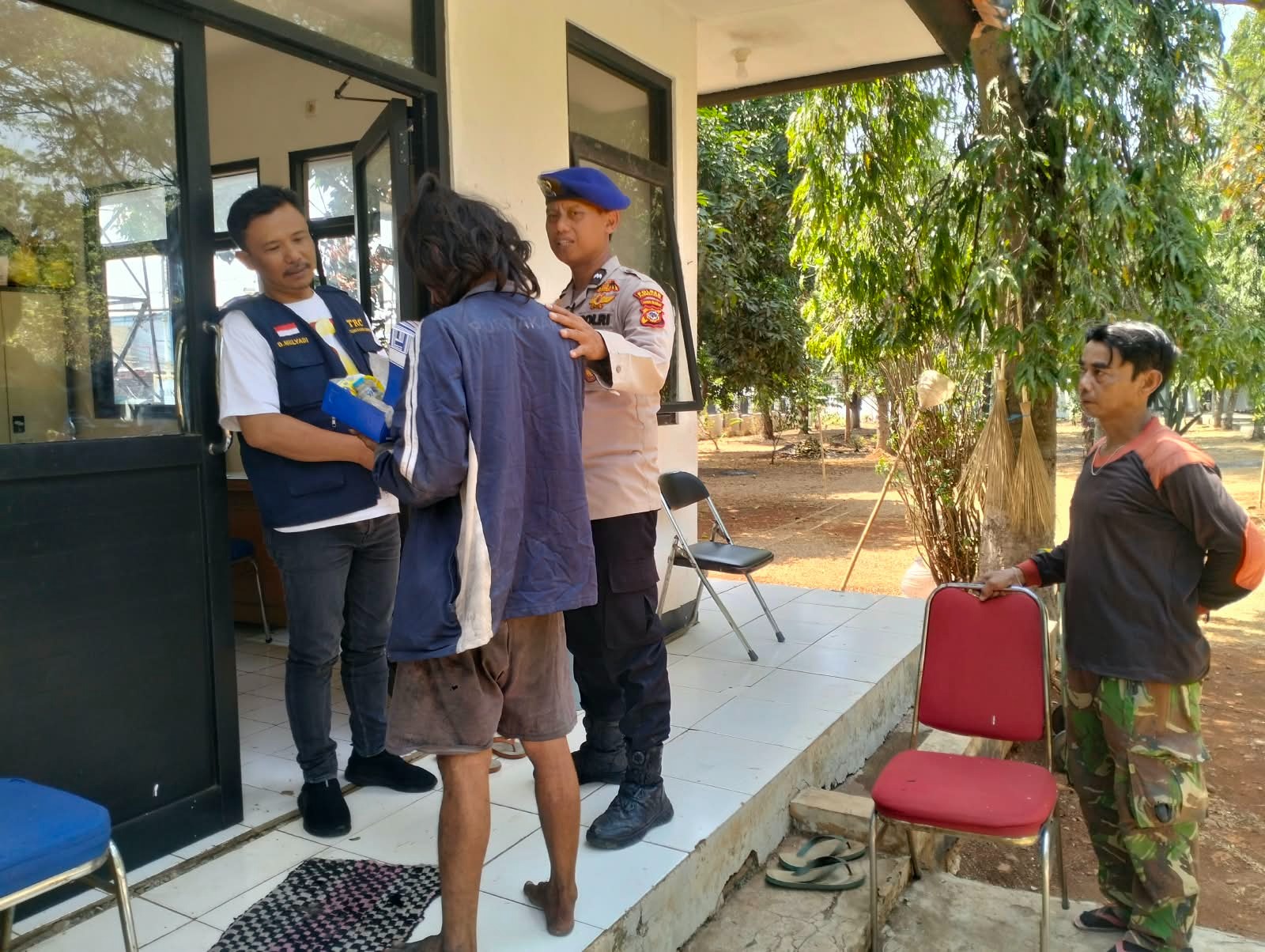 Polairud Polres Purwakarta Serahkan ODGJ ke Dinas Sosial, Antisipasi Gangguan yang Meresahkan Warga